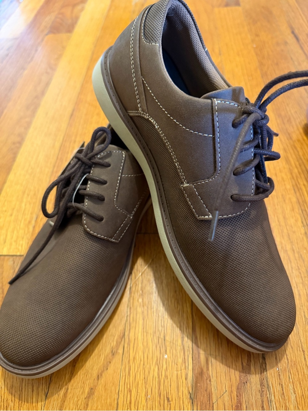 Dockers Brown Men's Casual Lace-Up Oxfords